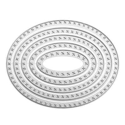 

DIY Ellipse Cutting Dies Stencils Scrapbook Embossing Craft Album Card Gift