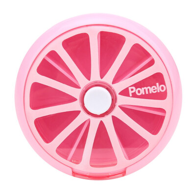 

Outdoor Travel Pill Portable 7 Day Rotating Pill Case Medicine Box