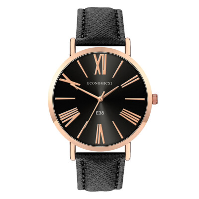 

Business Style Women Watches Simple Dial Ladies Analog Quartz Wristwatch High Quality Leather Strap Clock Relogio Feminino