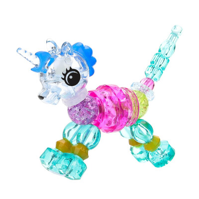 

Colorful Magical Pets Bracelets for Girls Transforms Magically from Bracelet to Pet Colorful Jewel-like Beads Bracelet