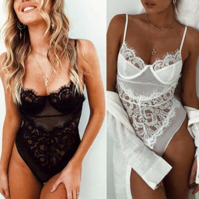 

New Ladies Sexy Erotic Laces Lingerie Nightwear Intimates Bodysuit Sleepwear Hot