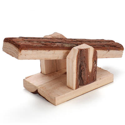 

Greensen Natural Wooden Pets Chew Small Animal Rabbit Mice Rat Guinea Pig Hamster Seesaw Cage Toys