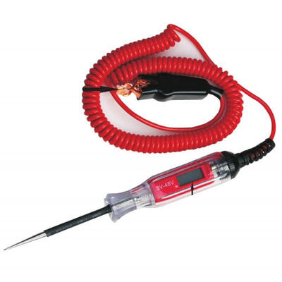 

Digital Display Circuit Tester 3-48V Automotive Test Pencil Repair Pen One Size Red