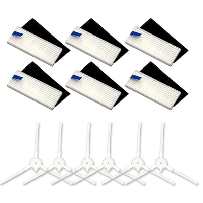 

Vacuum Cleaner Spare Parts Kit Side Brushes Filter For Vacuum Cleaner 360 S6 New