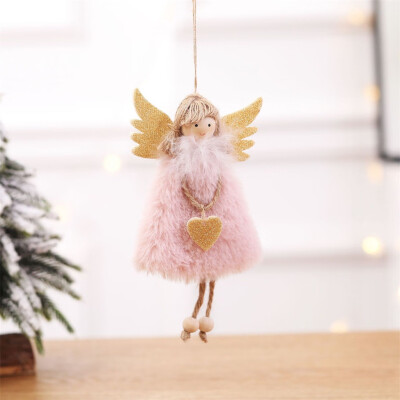 

Siaonvr Christmas Angel Toy Hanging Pendant Festival Ornament Xmas Tree Decoration