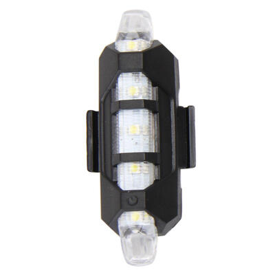 

Rear 5 LED Bicycle Cycling Tail USB Rechargeable Red Warning Light Bike
