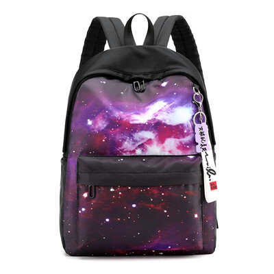 

Star shoulder bag female new fashion multi-functional student bag wild casual travel backpack tide