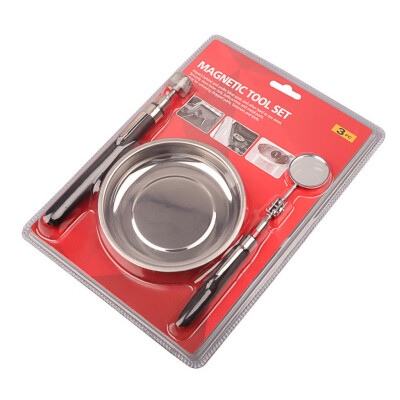 

〖Follure〗Magnetic Metal Parts Tray Bowl Storage Garage Dish Nut Screw Bolt Holder