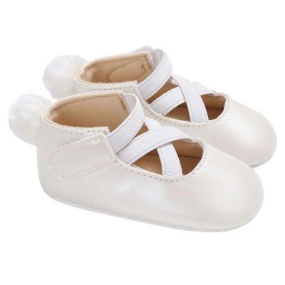 

Baby Infant Kids Girl Leather Soft Sole Crib Toddler Newborn Shoes