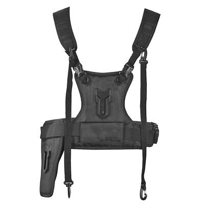 

Two Camera Carrying Chest Harness System Vest Quick Strap wSide Holster