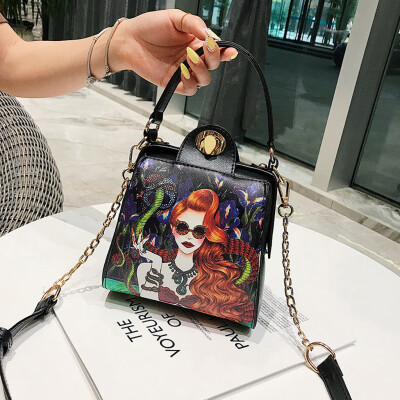 

Tailored Fashion Women Printing Beautiful Girls Crossbody Bag Handle Bags Shoulder Bags