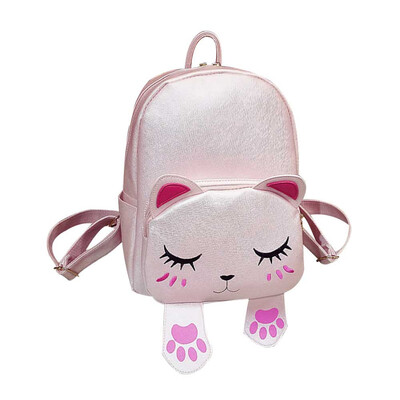 

Tailored Cute Cat Backpack School Women Backpacks for Teenage Girls