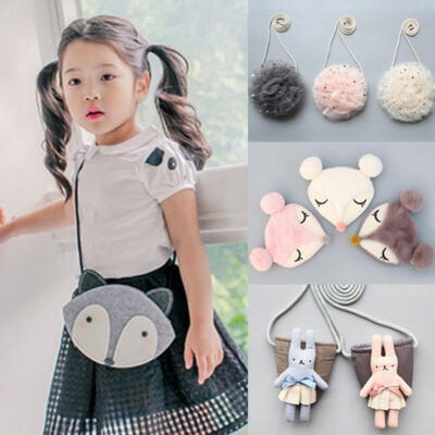

Fashion Cute Baby Girl Bag Lace Circle BlingBling Crossing Shoulder Bag Children
