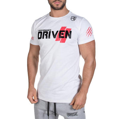 

Men Short Sleeve Cotton T-shirt Man Slim Printed T Shirt Male Gyms Fitness Bodybuilding Workout Brand Tees Tops Apparel