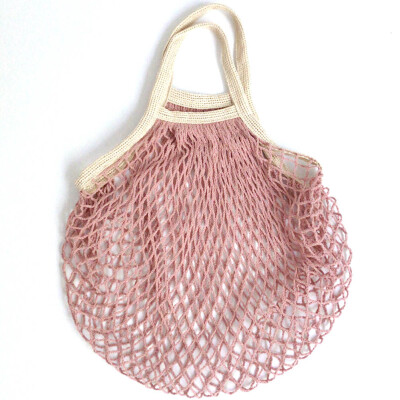 

4036Cm Foldable Shopping Bag Reusable Thickened Large Unisex Fabric Mesh Woven Net Hand Bags Tote Grocery Cloth Bags Pouch