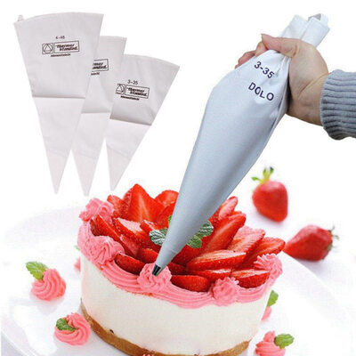 

Reusable Cotton Fondant Cake Decorating Icing Piping Pastry Bag Baking Tools