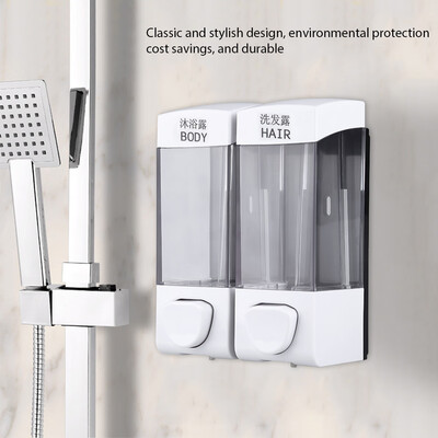 

Lotion Dispenser2x350ml Bathroom Wall Mounted Soap Shampoo Box Sanitizer Dispenser Lotion Liquid PumpSoap Dispenser