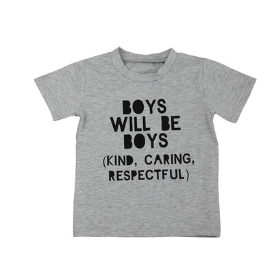 

Kids Children Baby Boy Letter Print Blouse Tops T-Shirt Kids Clothes Outfit