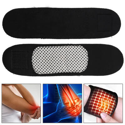 

Greensen 1 Pair Magnetic Therapy Self-heating Wristband Sports Unisex Wrist Brace Support Protector