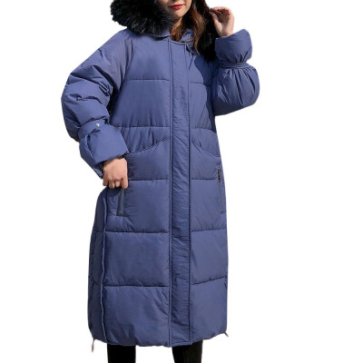 

Toponeto Women Outerwear Fur Hooded Button Coat Long Solid Jackets Pocket Coats