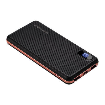 

10000MAh Mini Ultra-thin Mobile Power External Battery Portable Charger With Dual USB Output Suitable For Mobile Phones