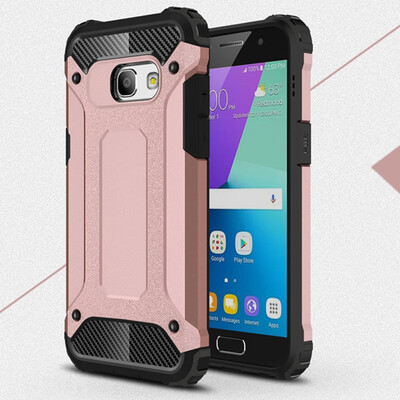 

Rugged Bumper Case Samsung Galaxy A3 2017 Hybrid Soft TPU Cover Samsung A3 2017 A320 A37 SM-A320FDS SM-A320F Armor Case