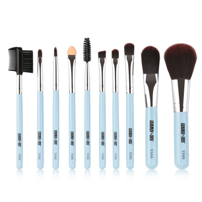 

〖Follure〗10pcs Cosmetic Makeup Brush Blusher Eye Shadow Brushes Set Kit