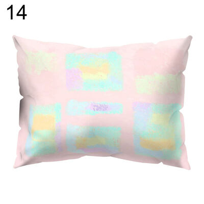

Mushroom Leaf Deer Cow Pillow Case Cushion Cover Sofa Bed Car Cafe Office Decor