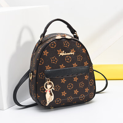 

Han Bansen a new little girl is a fashion girl with one shoulder&one shoulder backpack shoulder shoulder