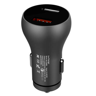 

GOOD-SHE GS-C0066 5V 24A Dual USB Car Charger 18W QC30 Fast Power Adapter