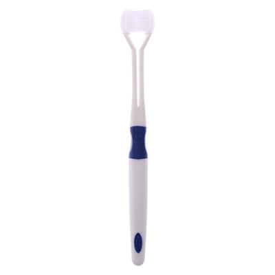 

Three Side Child Toothbrush Soft Bristles Kid Brush Cleaning Mouth Gum Tool