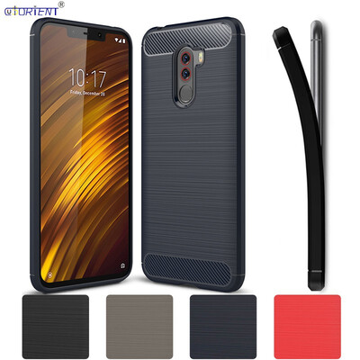

Bumper Case Xiaomi Pocophone Poco F1 Soft TPU Cover Xiomi Mi F1 Pocof1 F 1 Silicone TPU Case Covers