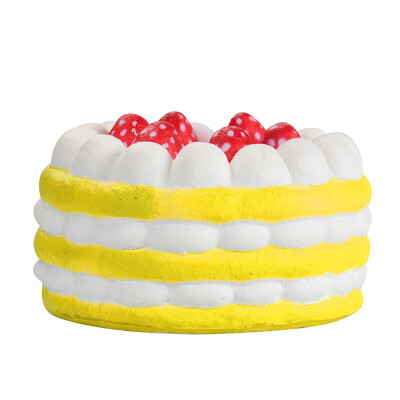 

Tailored Stress Reliever Strawberry Cake Scented Super Slow Rising Kids Toy Cute