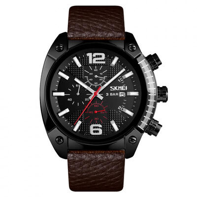 

SKMEI 9190 Mens Sports Watch Fashion Large Dial Quartz Watch