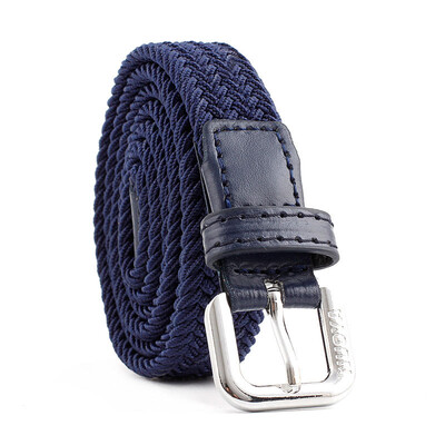 

Canvas Unisex belt fashion elasticity weaving Canvas Alloy pin buckle Men belt casual simple Men&Women belt