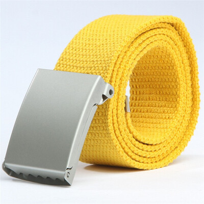 

8-color candy trend fashion new unisex belt canvas belt mens belt