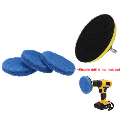 

Gobestart 3PCS Bathroom Kitchen Cleaning Drill Brush Set Power Scrub Pad Cleaning Kit Cleaning Scouring Pads