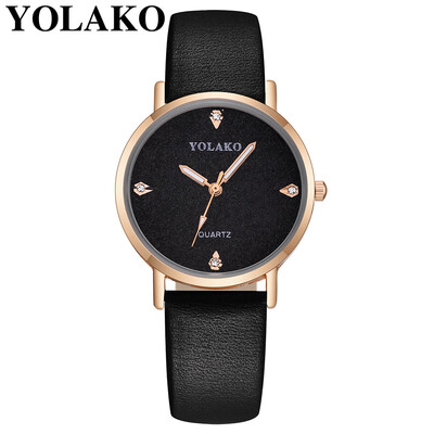 

Top Brand Fashion Ladies Watch Belt Watch relogios femininos de pulso Simple Quartz Watch Round Dial Reloj Mujer Clock