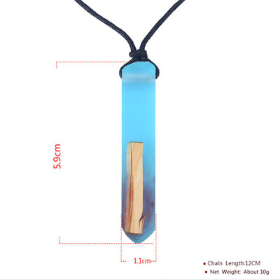 

Jewelry Wood Pendant Modern Necklace Goods necklace Colored Fashion Hot Chain Rope Pendant
