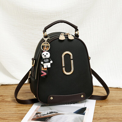 

2019 summer new Korean version of the shoulder bag backpack pu leather simple handbag tide fashion handbags