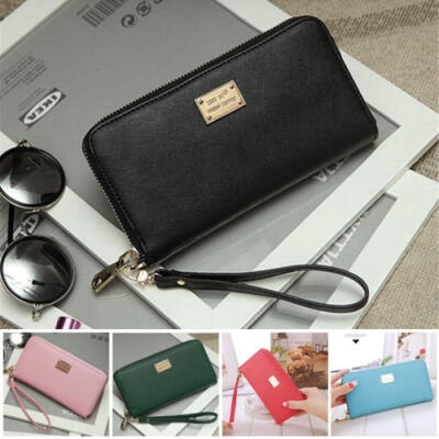 

Fashion Women&39s Leather Wallet Lady Card Coin Holder Long Purse Clutch Zipper Bag Hot