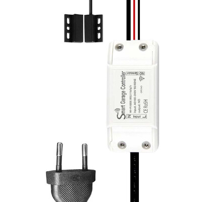 

WIFI Intelligent Garage Door Opener Controller Lift Switch Mobile Phone APP Remote Control Timer Switch Works withAlexa Google Hom