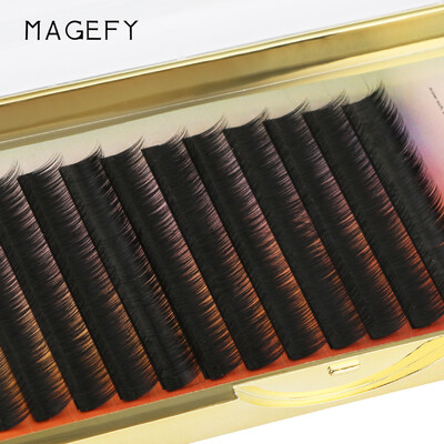 

〖Follure〗Grafting False Eye Lashes Wave 005 C Black Silk Eyelashes Extension
