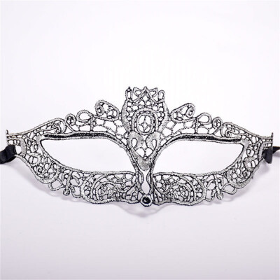 

Siaonvr Masquerade Lace Mask Catwoman Halloween Cutout Prom Party Mask Accessories HOT