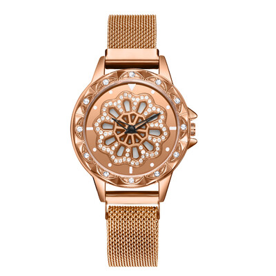 

Fashion magnet buckle quartz watch wholesale temperament ladies watch when to run watch female watch