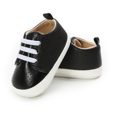 

Baby Boys Pu Leathe Breathable Solid Shoes Print Anti-Slip Shoes Sneakers Soft Soled First Walkers Canvas Shoe