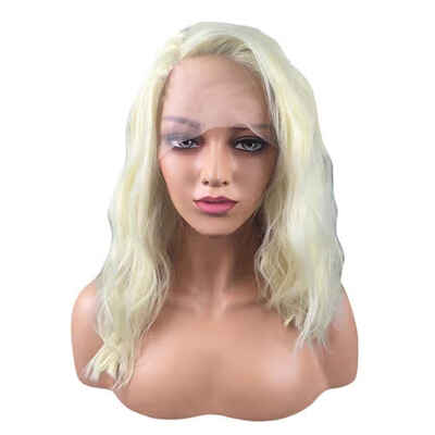 

Women Ladies Cosplay Gold Curly Long Wig Halloween Party Costumes Wavy Fake Hair Hairpiece