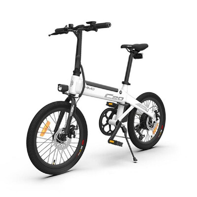 

HIMO C20 20 Inch Folding 80KM Range Power Assist Eletric Bicycle Moped E-Bike 10AH