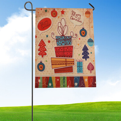 

〖Follure〗Garden Flag Indoor Outdoor Home Decor Christmas Flag A
