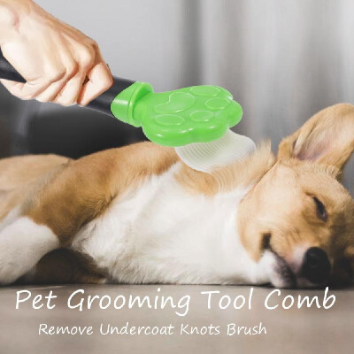 

Pet Grooming Tool Dematting Comb Remove Undercoat Knots Shedding Brushes for Dogs&Cats Pets